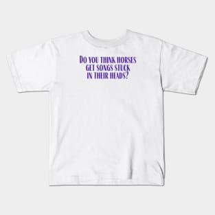 Horses Kids T-Shirt